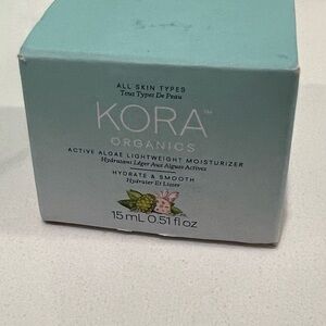 KORA Organics active LG lightweight moisturizer new in box